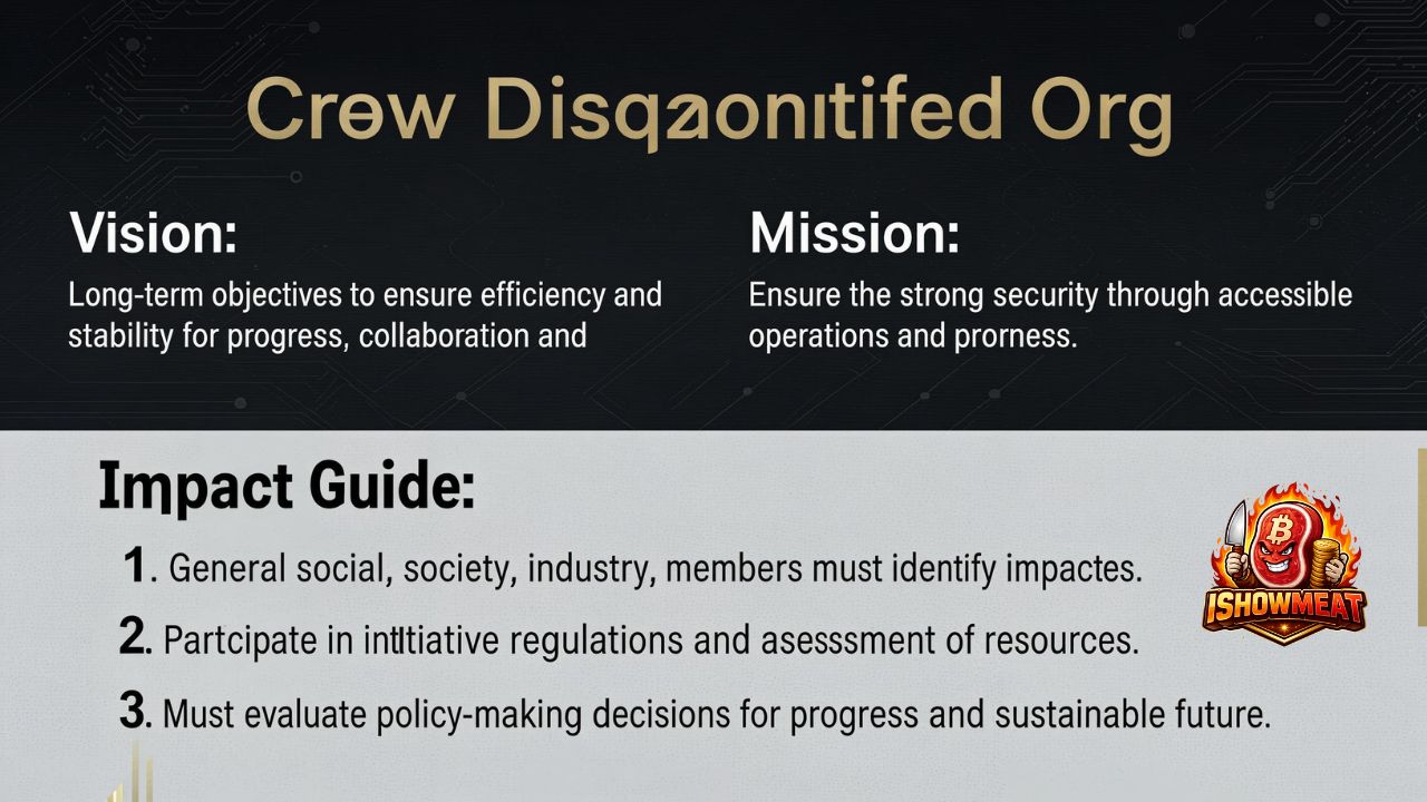 Crew Disquantified Org: Vision, Mission & Impact Guide