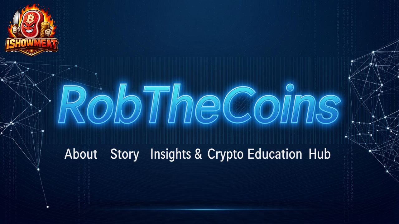 RobTheCoins About: Story, Insights & Crypto Education Hub