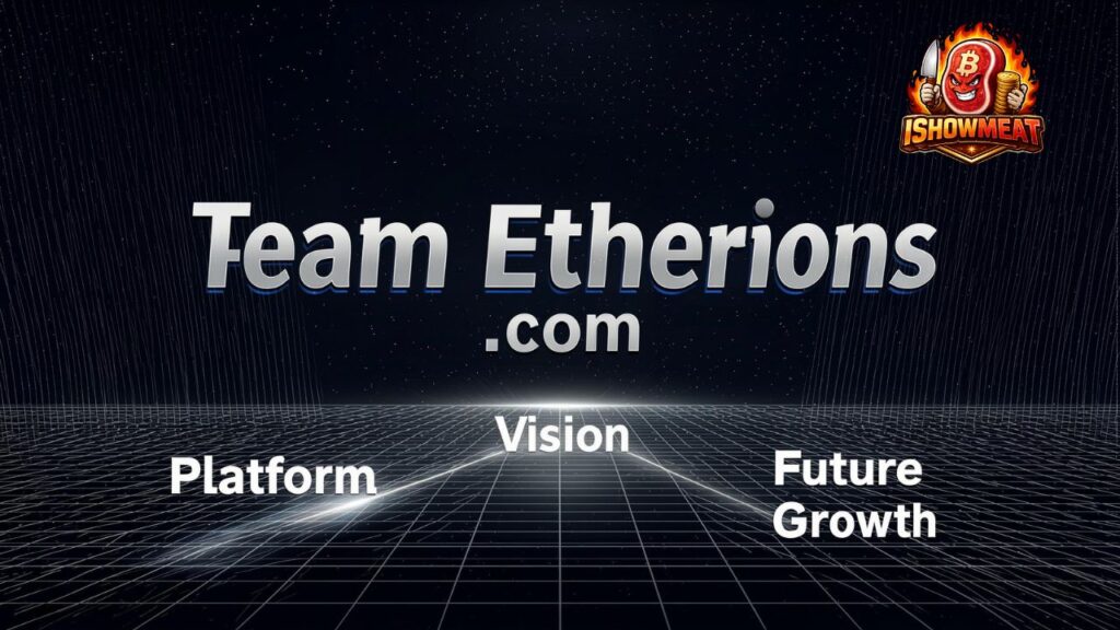Team Etherions .com Platform, Vision & Future Growth