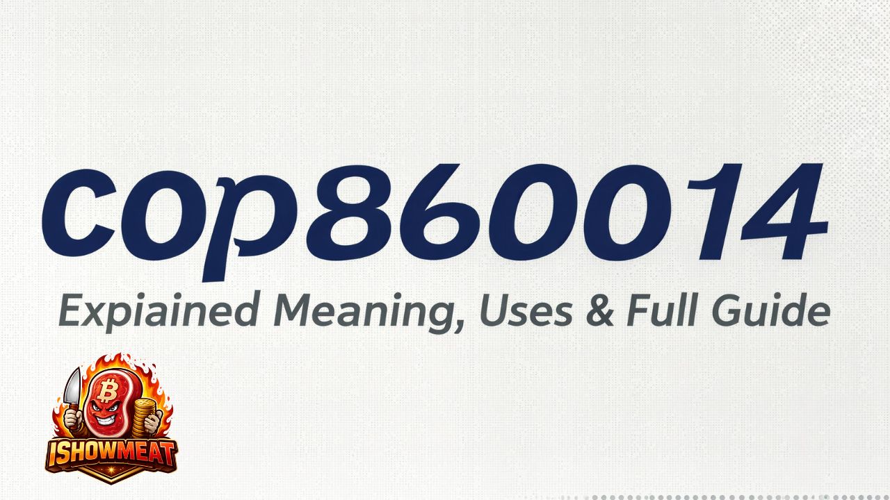 cop860614 Explained Meaning, Uses & Full Guide