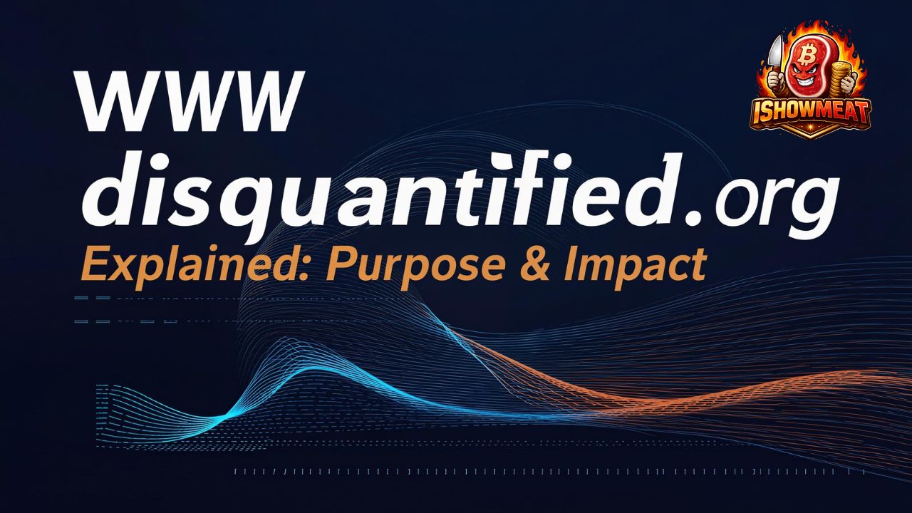 www disquantified .org Explained: Purpose & Impact
