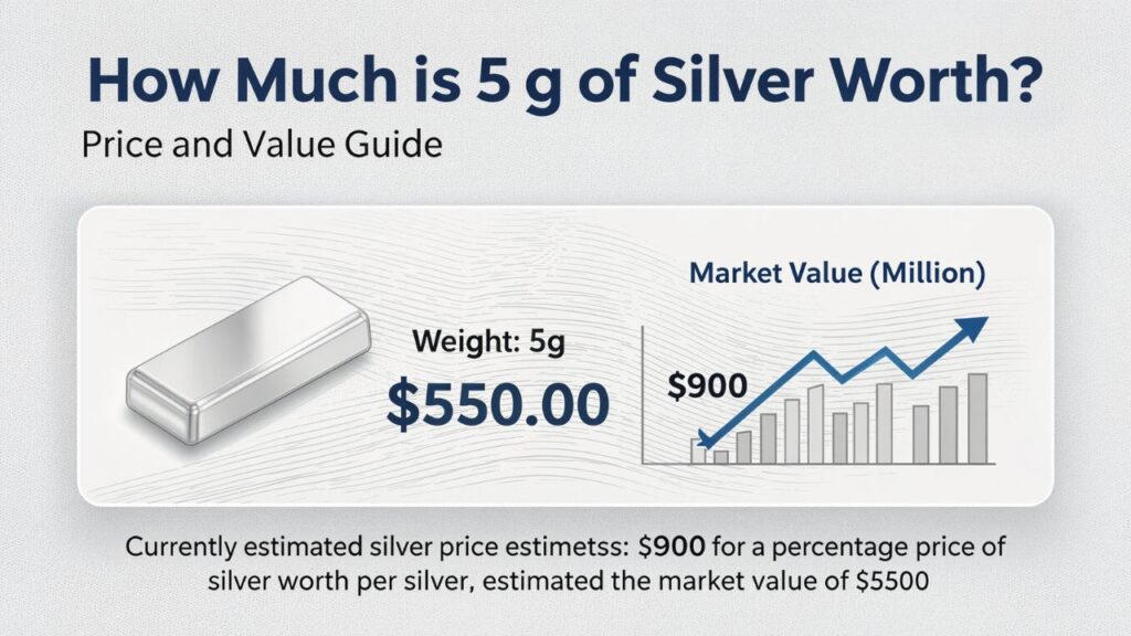 How Much Is 5 g of Silver Worth? Price and Value Guide