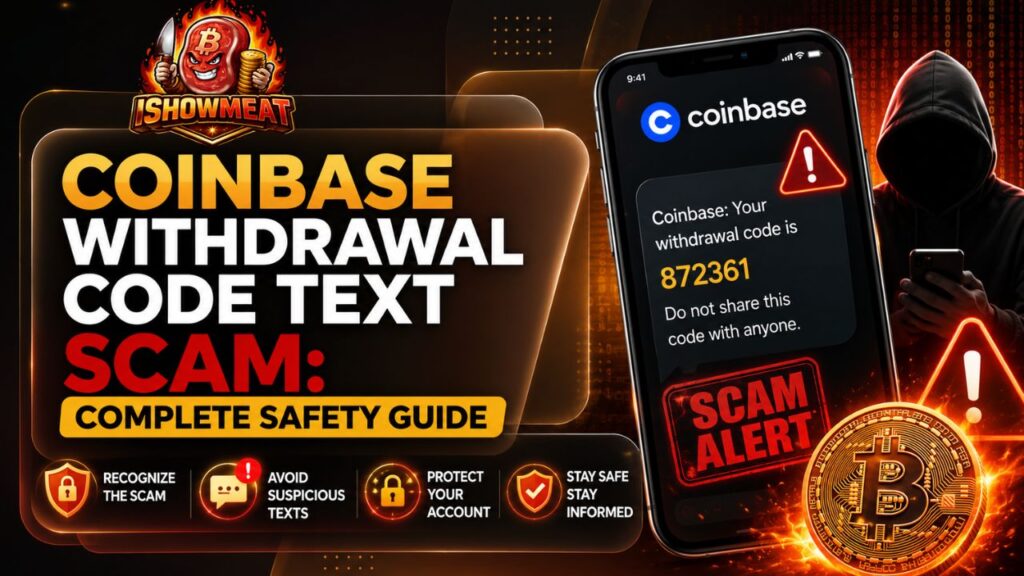Coinbase Withdrawal Code Text Scam: Complete Safety Guide
