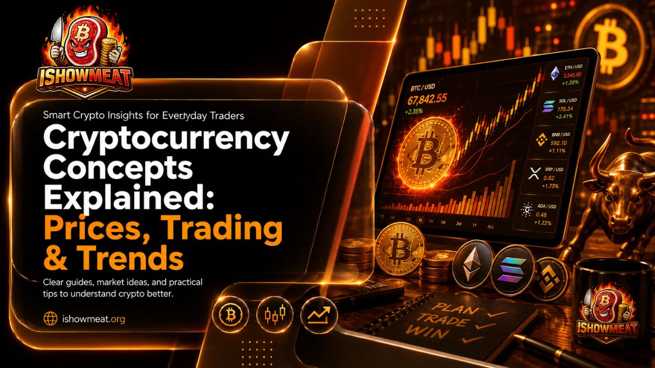 Cryptocurrency Concepts Explained: Prices, Trading & Trends
