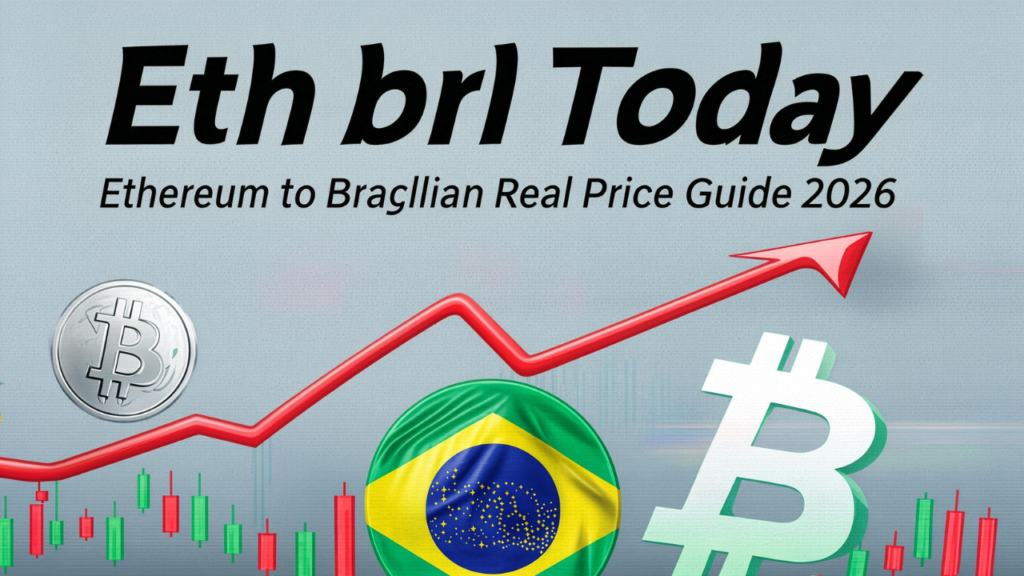 Eth brl Today: Ethereum to Brazilian Real Price Guide 2026